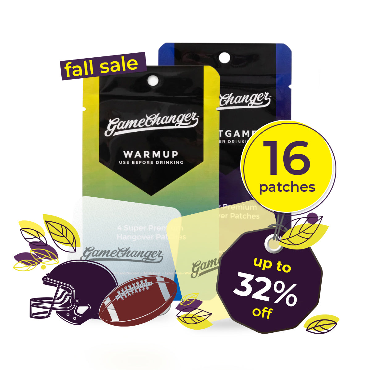 FALL SALE ! - WarmUp Patches and PostGame Patches