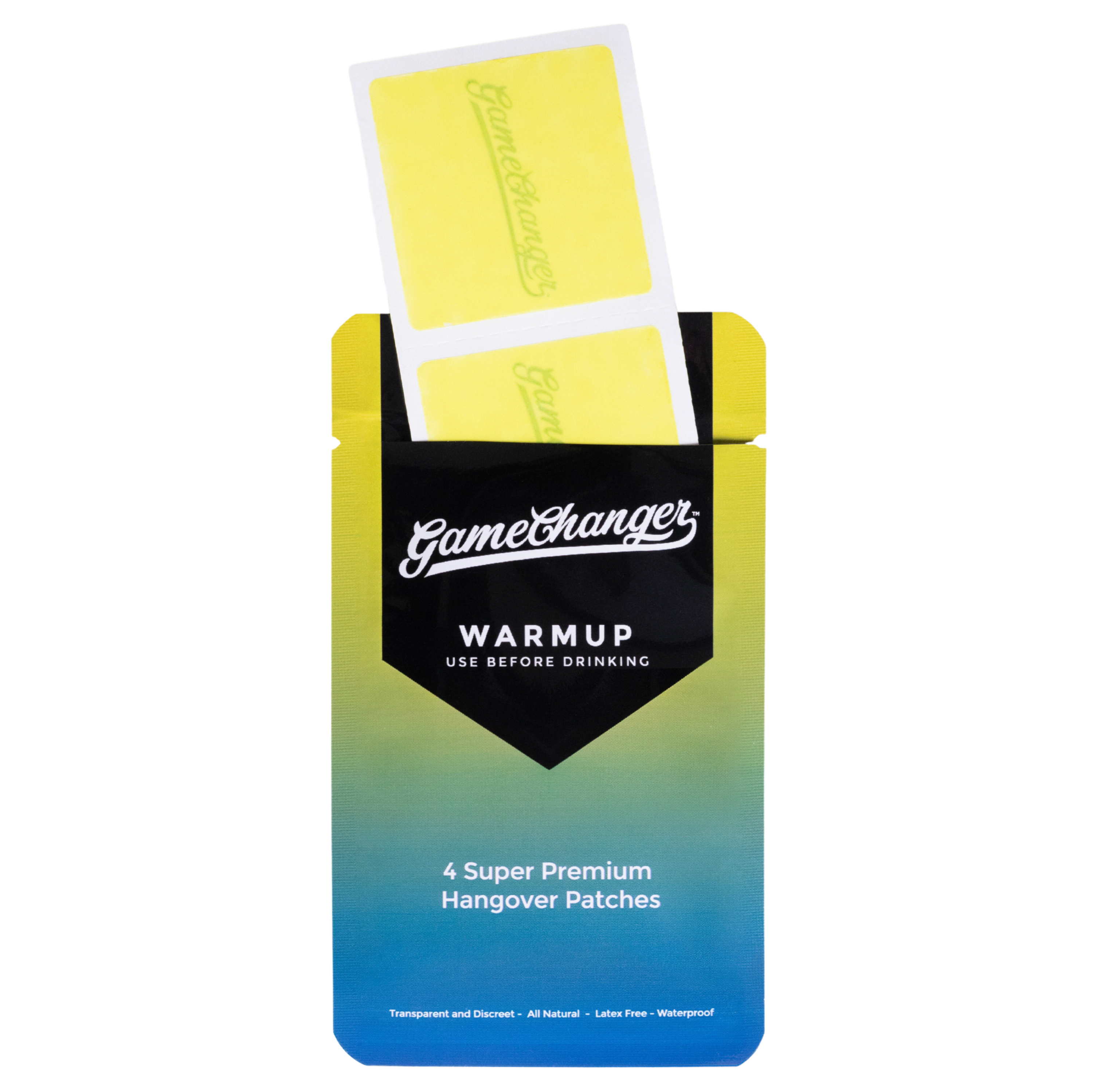 Wholesale GameChanger WarmUp Hangover Patches Retail Box Singles (50) for  your store